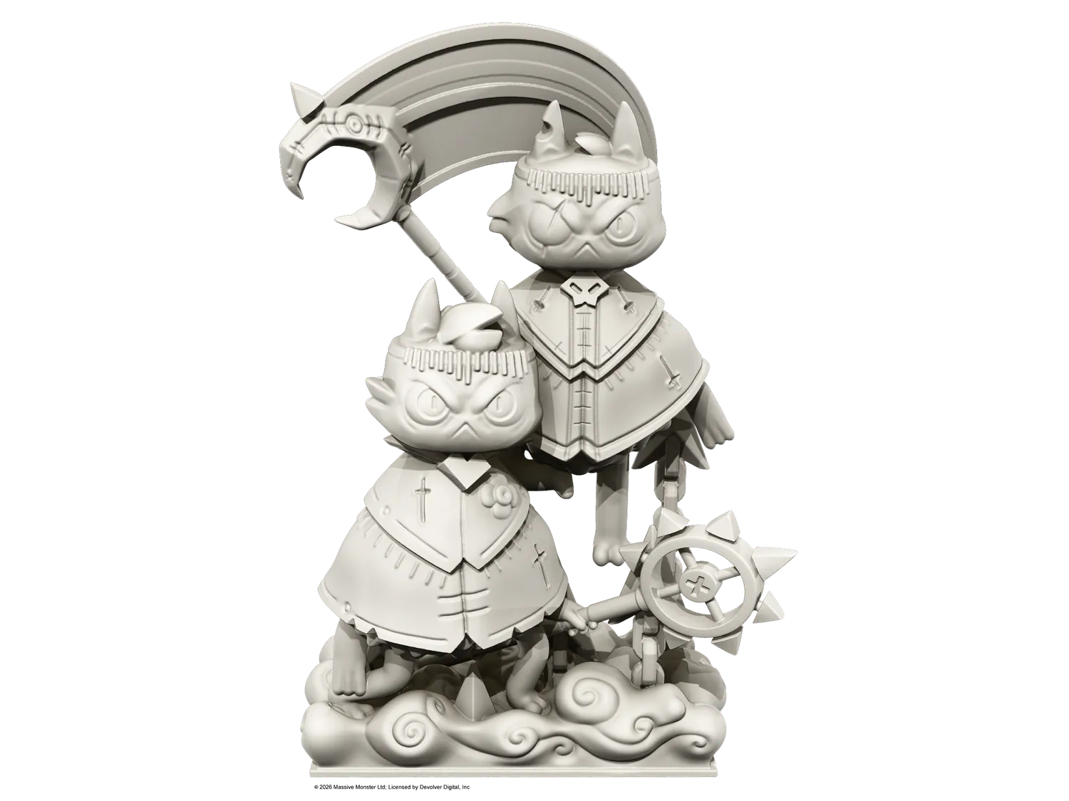Paper Fort Games Cult of the Lamb Miniaturen Pack 10 Figuren