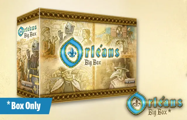Capstone Games Orléans Big Box Leere Box mit Trays