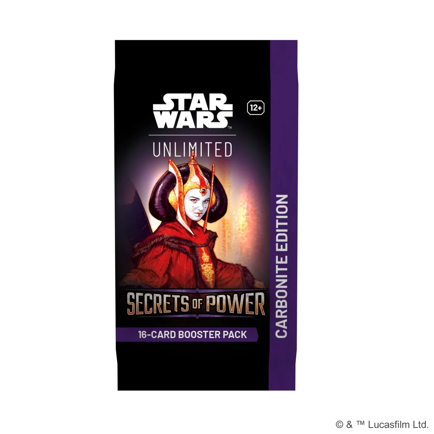 Asmodee Star Wars: Unlimited Secrets of Power Carbonite Display 12 Booster