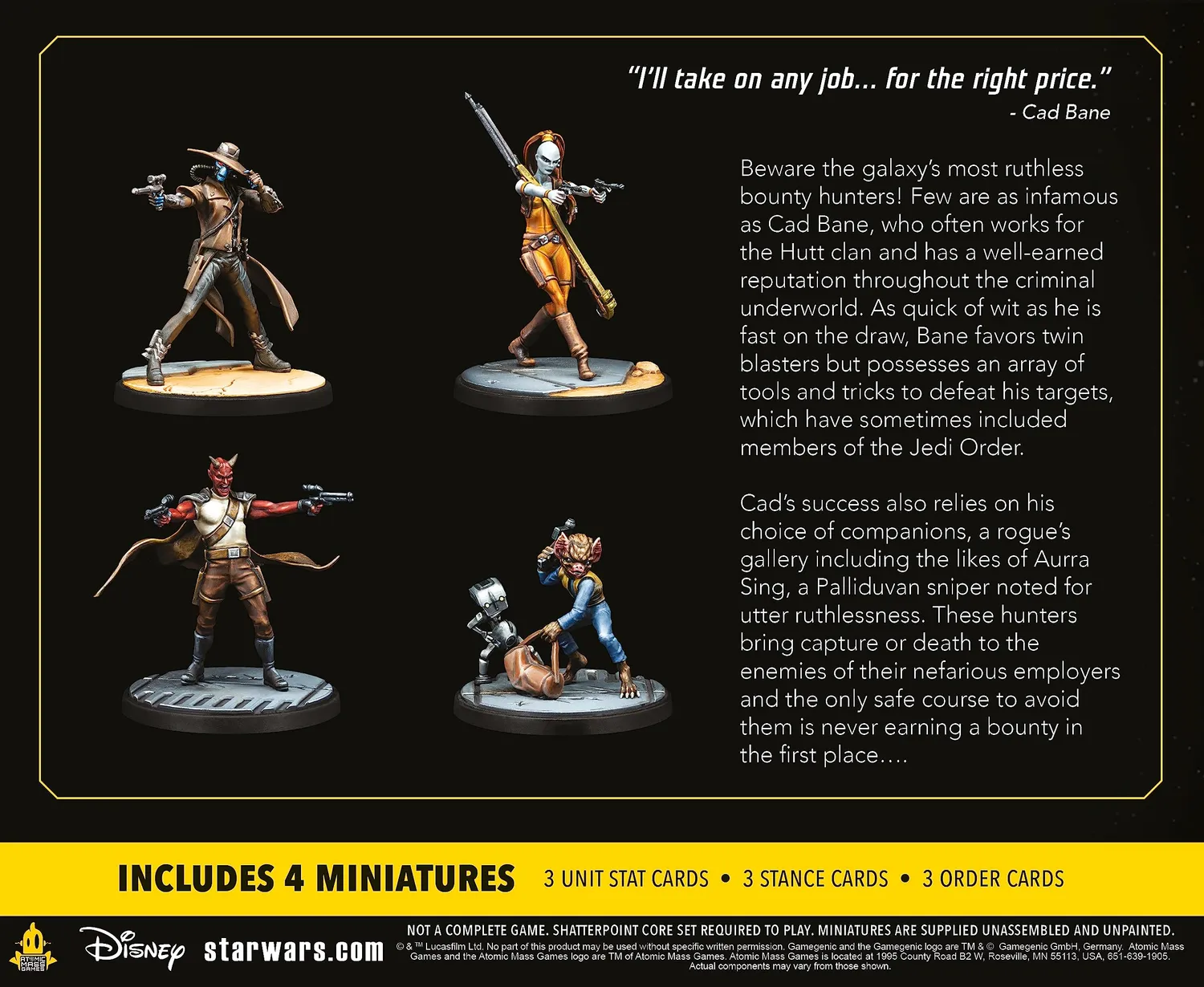 Asmodee Star Wars Shatterpoint Fistful of Credits Squad-Pack