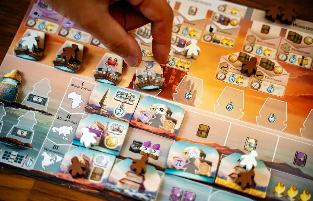 Capstone Games Atlantis Exodus Brettspiel 1-4 Spieler