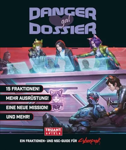 R. Talsorian Cyberpunk RED Danger Gal Dossier Quellenbuch deutsch