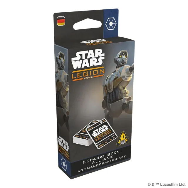 Star Wars Legion Separatisten Kommando-Kartenset Tabletop