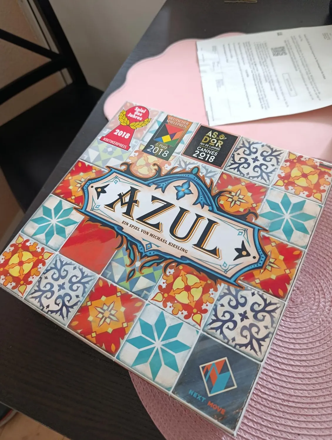 Azul Grundspiel Legespiel Spiel des Jahres 2018