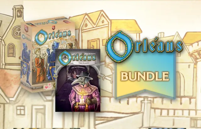 Capstone Games Orléans + The Plague Bundle Brettspiel Erweiterung