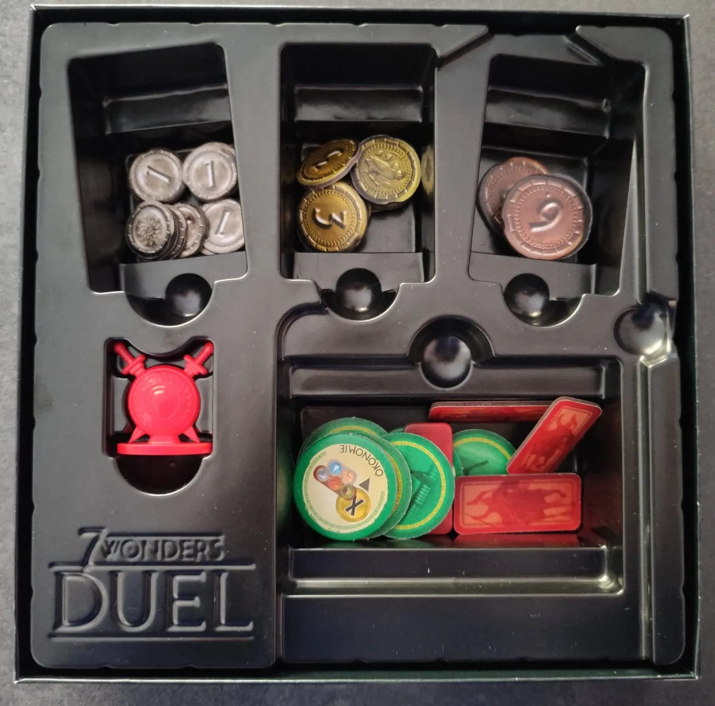 7 Wonders Duel Grundspiel Strategiespiel 2 Spieler Deutsch