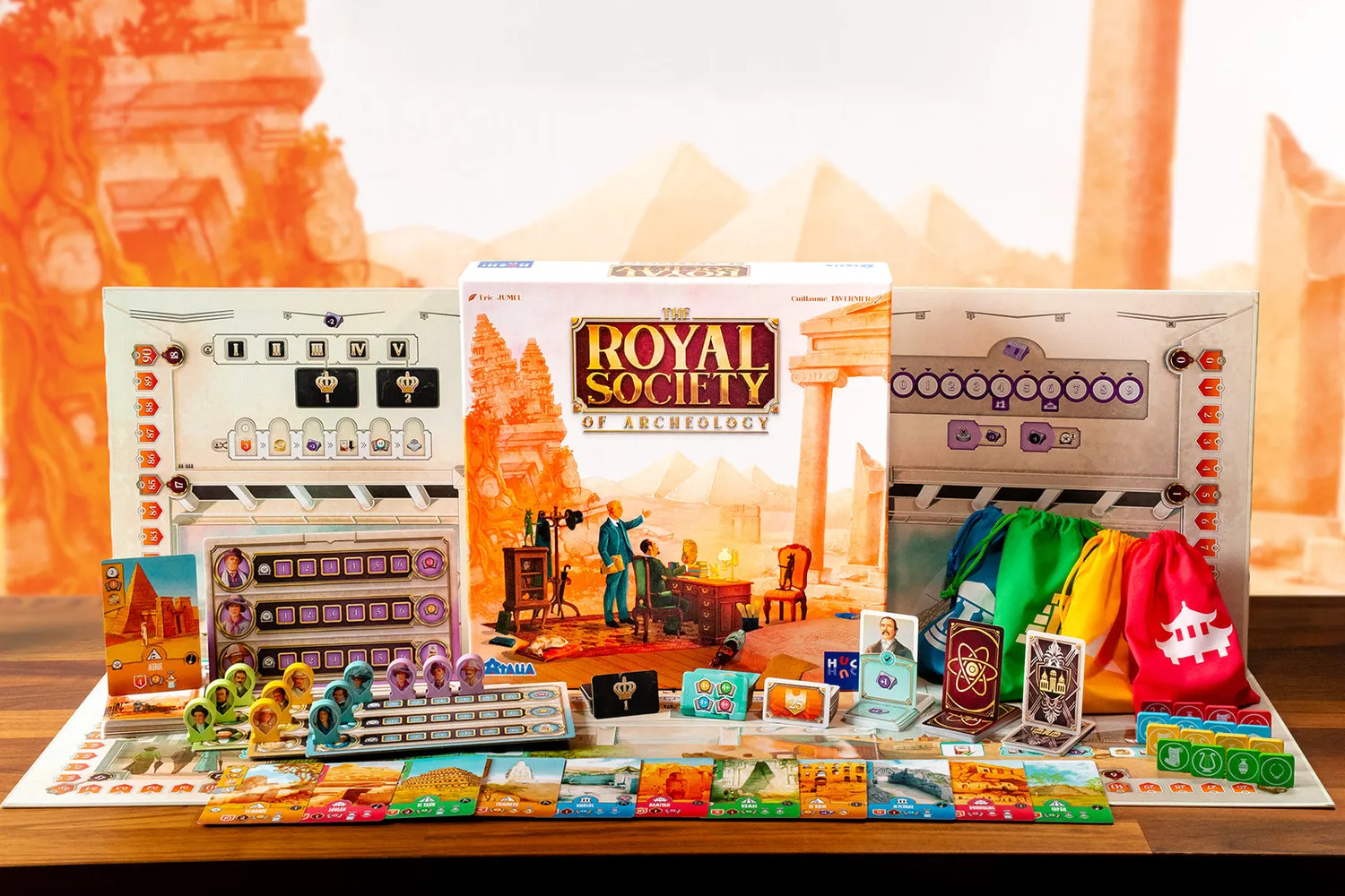 Capstone Royal Society of Archeology Brettspiel Expedition