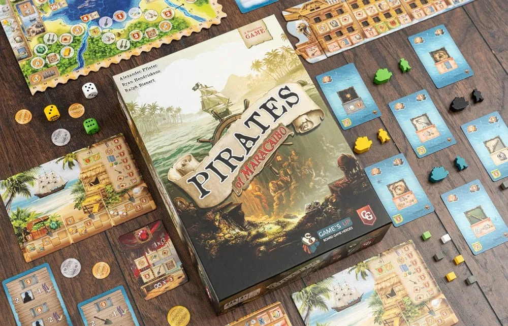 Capstone Games Pirates of Maracaibo Brettspiel Basisspiel deutsch