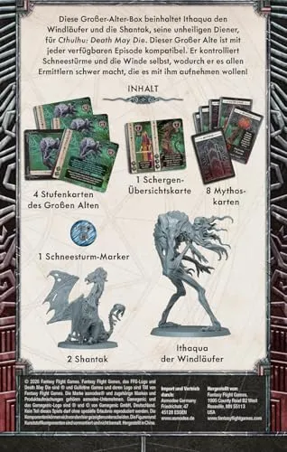 Asmodee Cthulhu Death May Die Ithaqua der Windläufer Erweiterung