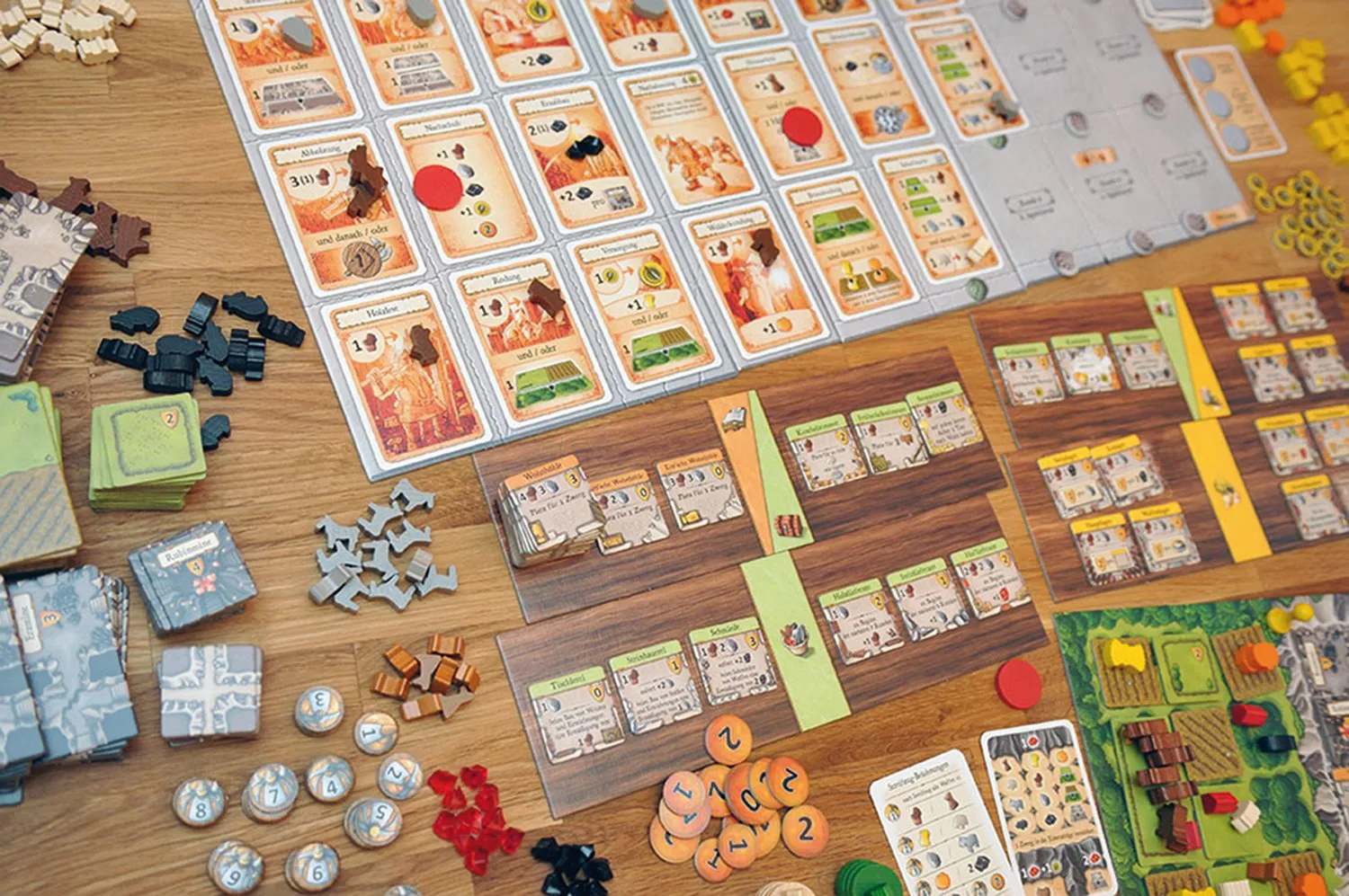 Asmodee Caverna Die Höhlenbauern Expertenspiel Deutsch Grundspiel