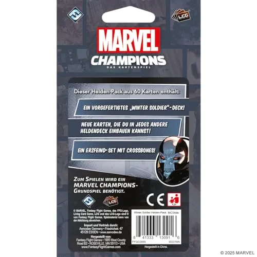 Asmodee Marvel Champions Winter Soldier Helden-Erweiterung deutsch