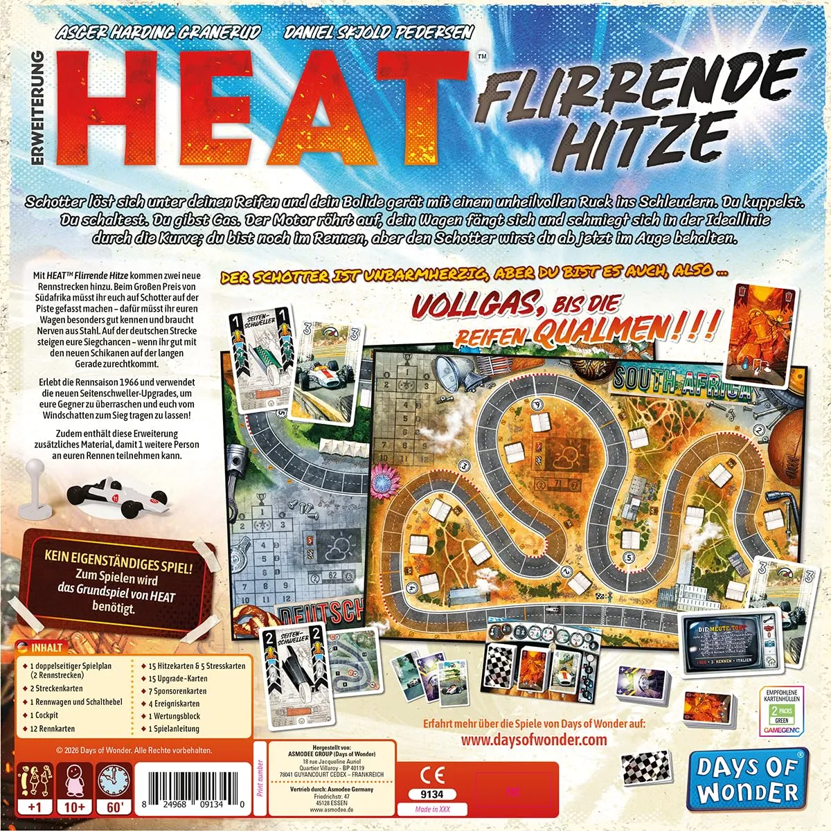Asmodee Heat Flirrende Hitze Erweiterung Deutsch