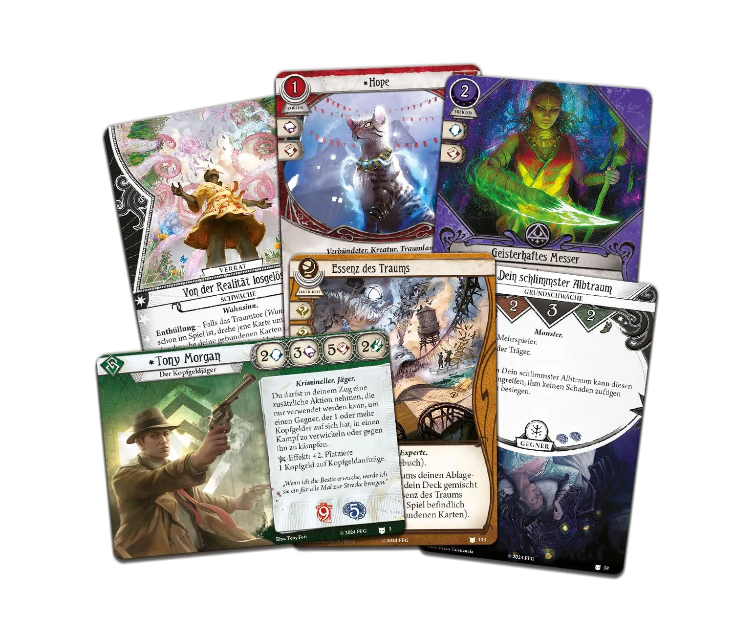 Fantasy Flight Games Arkham Horror LCG Traumfresser Ermittler