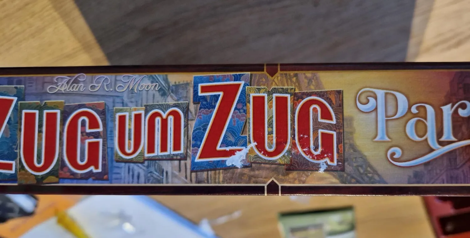 Days of Wonder Zug um Zug Paris Brettspiel Deutsch 2-4 Spieler
