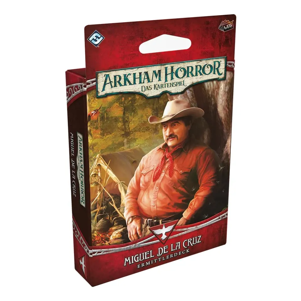 Asmodee Arkham Horror Kartenspiel Miguel de la Cruz Ermittlerdeck
