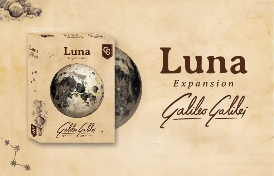 Capstone Games Galileo Galilei Luna Erweiterung Mond-Beobachtung