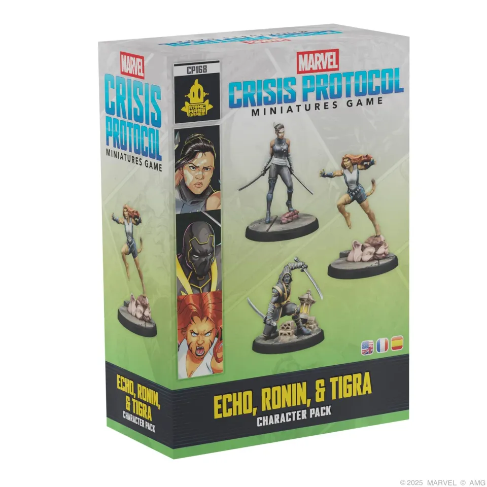 Asmodee Marvel Crisis Protocol Echo Ronin Tigra Charakterpack 3 Figuren