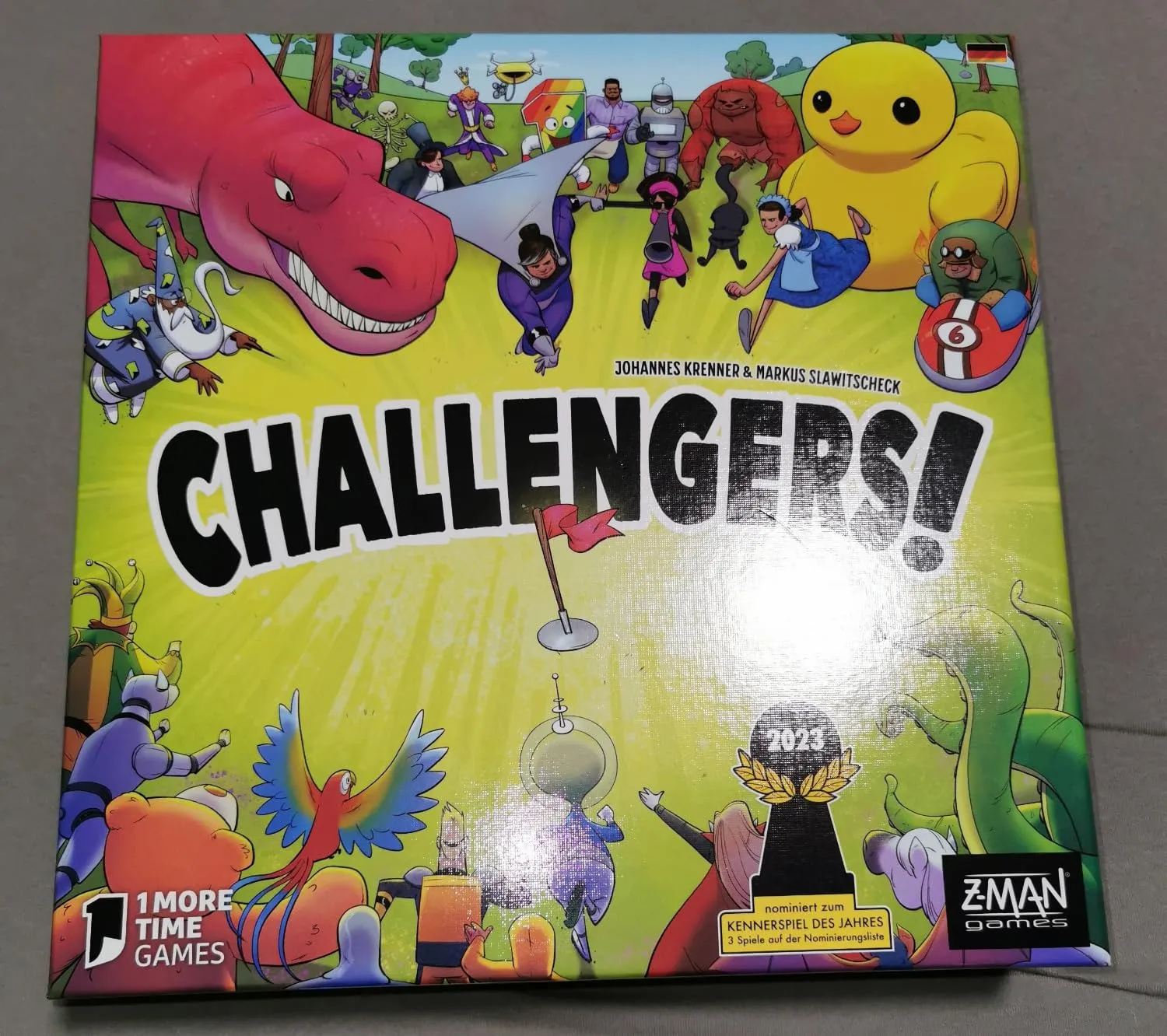 ZMan Challengers Kartenspiel Turnier Kennerspiel des Jahres