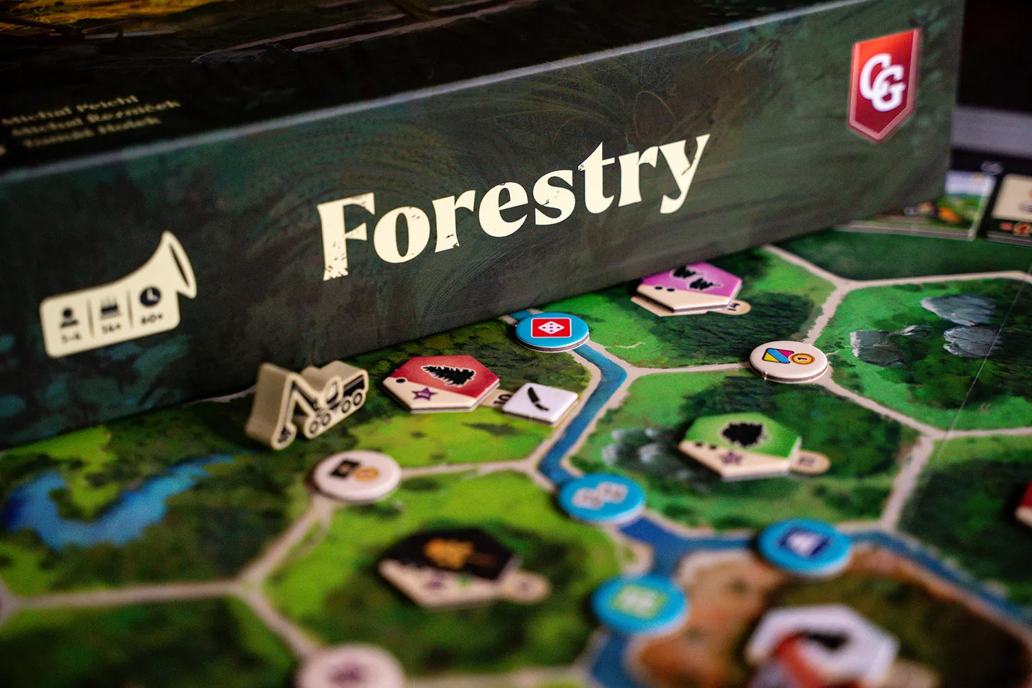 Capstone Games Forestry Brettspiel Strategiespiel