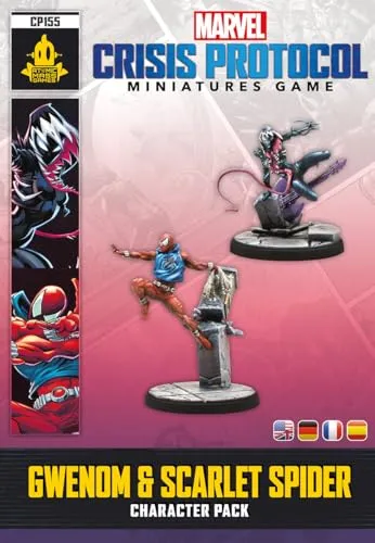 Atomic Mass Games Marvel Crisis Protocol Gwenom & Scarlet Spider Erweiterung