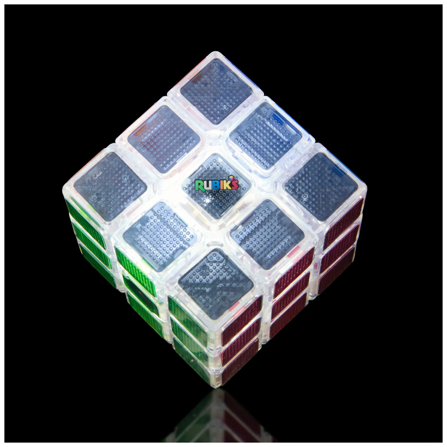 Rubik's Pulse 3x3 Zauberwürfel leuchtend mit Timer