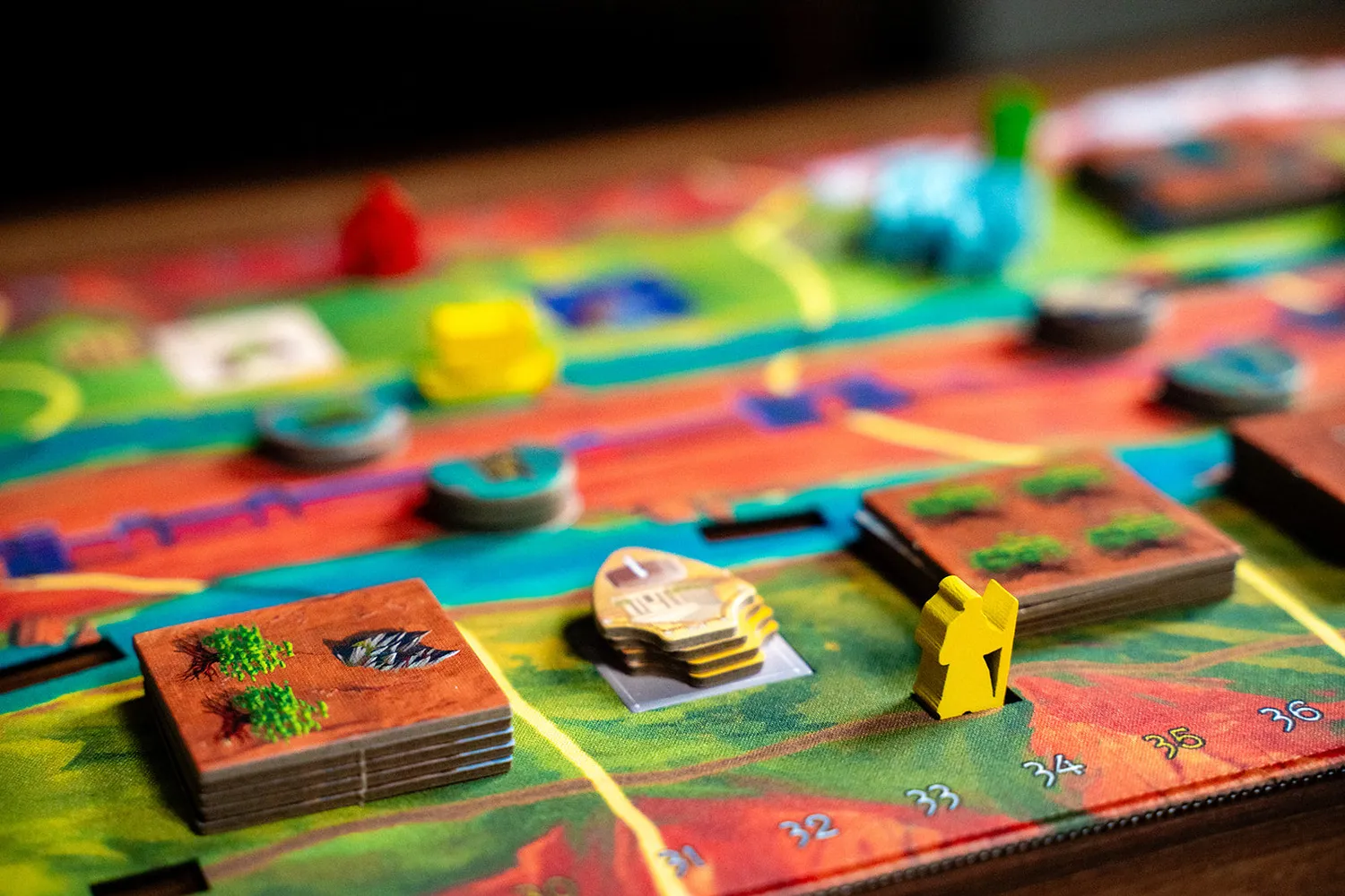 Capstone Games Papyria Brettspiel Zivilisation und Wissen