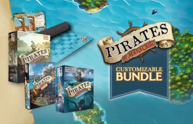 Capstone Games Pirates of Maracaibo Customizable Bundle Brettspiel individuell