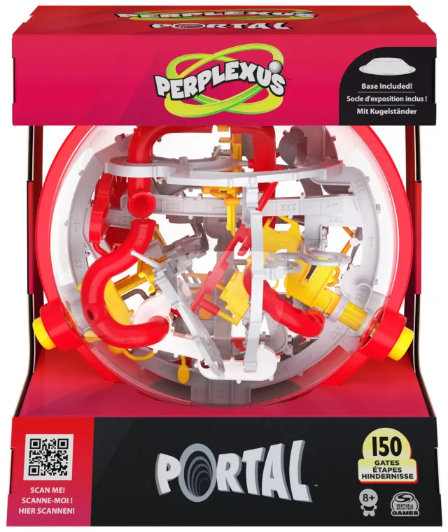Spin Perplexus Portal 3D-Kugellabyrinth 150 Hindernisse Solo
