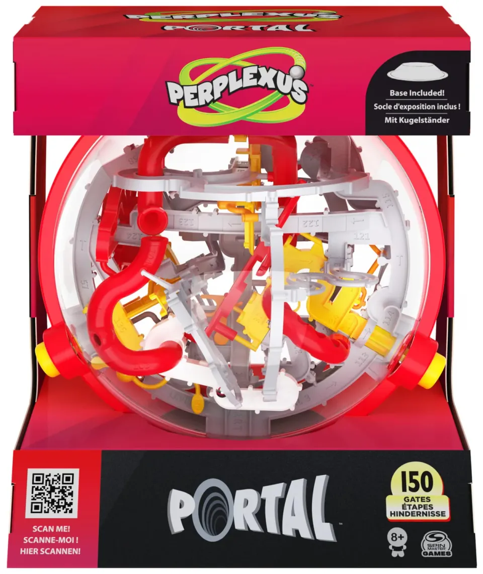 Spin Perplexus Portal 3D-Kugellabyrinth 150 Hindernisse Solo