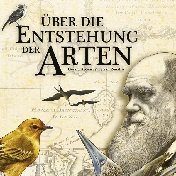 Spielefaible Über die Entstehung der Arten Brettspiel Darwin