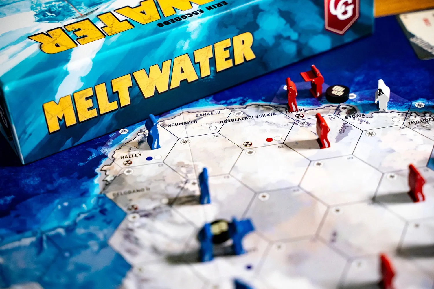 Capstone Games Meltwater Brettspiel Duell 2 Spieler