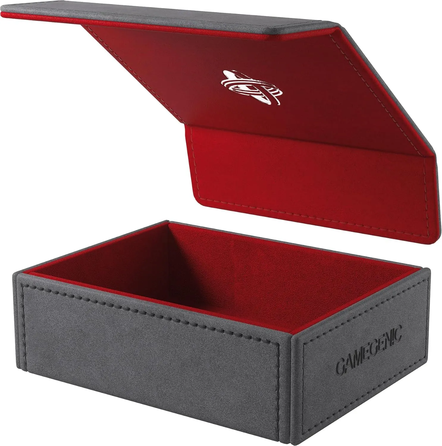 Gamegenic Token Keep Kartenbox Grau Rot 80 Karten