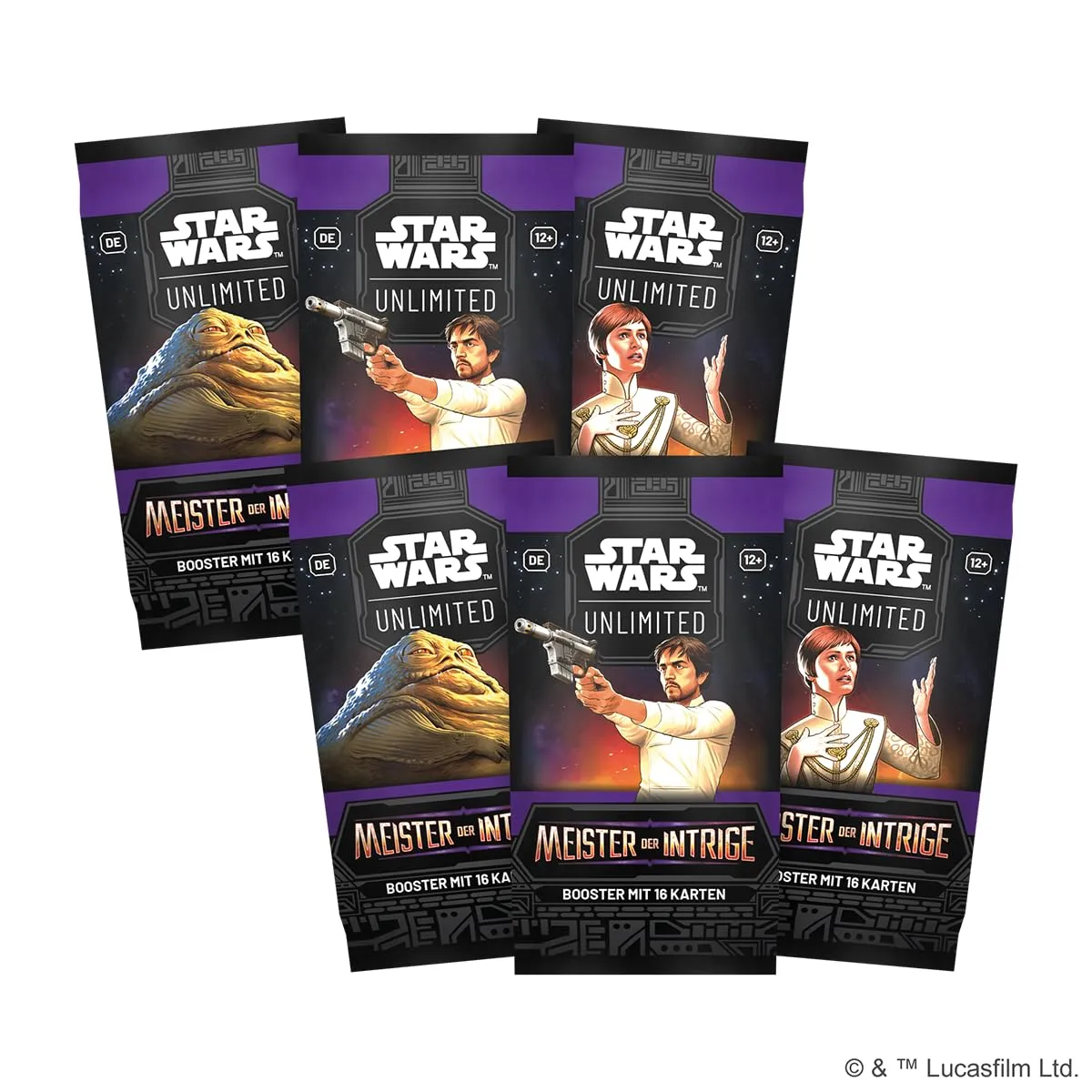 Star Wars Unlimited Meister der Intrige Pre-Release Box Deutsch