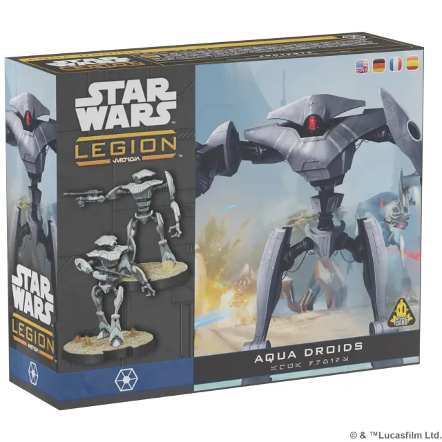 Asmodee Star Wars Legion Aqua-Droiden Erweiterung