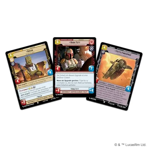 Star Wars Unlimited Boba Fett Spotlight-Deck Deutsch 50 Karten