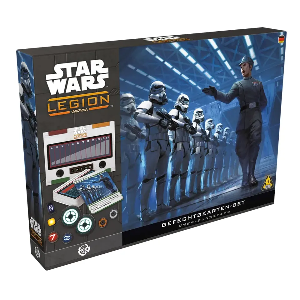 Asmodee Star Wars Legion Gefechtskarten-Set Erweiterung 18 Karten
