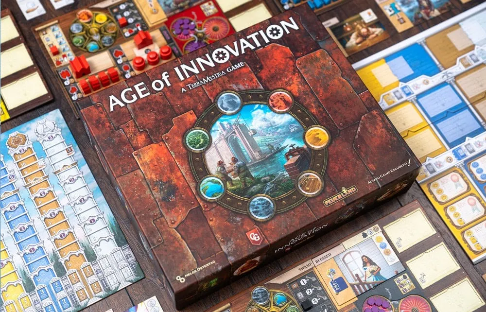 Capstone Age of Innovation Brettspiel Terra Mystica Welt