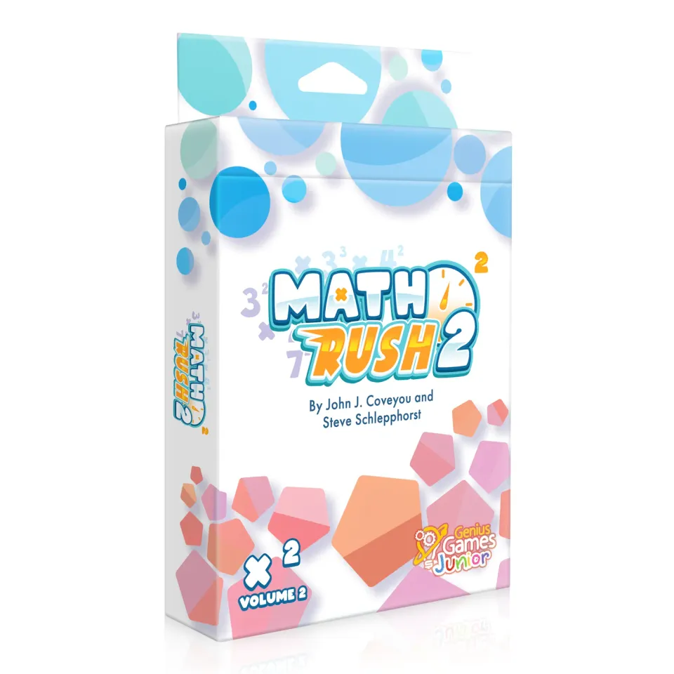 Genius Games Math Rush 2 Kartenspiel Multiplikation