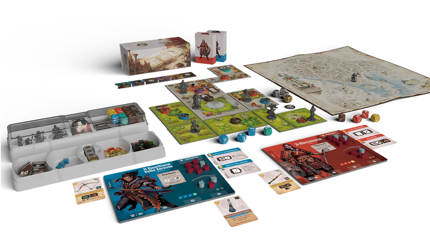 Cranio Fateforge Bundle Deluxe Brettspiel Kaan 3 Boxen