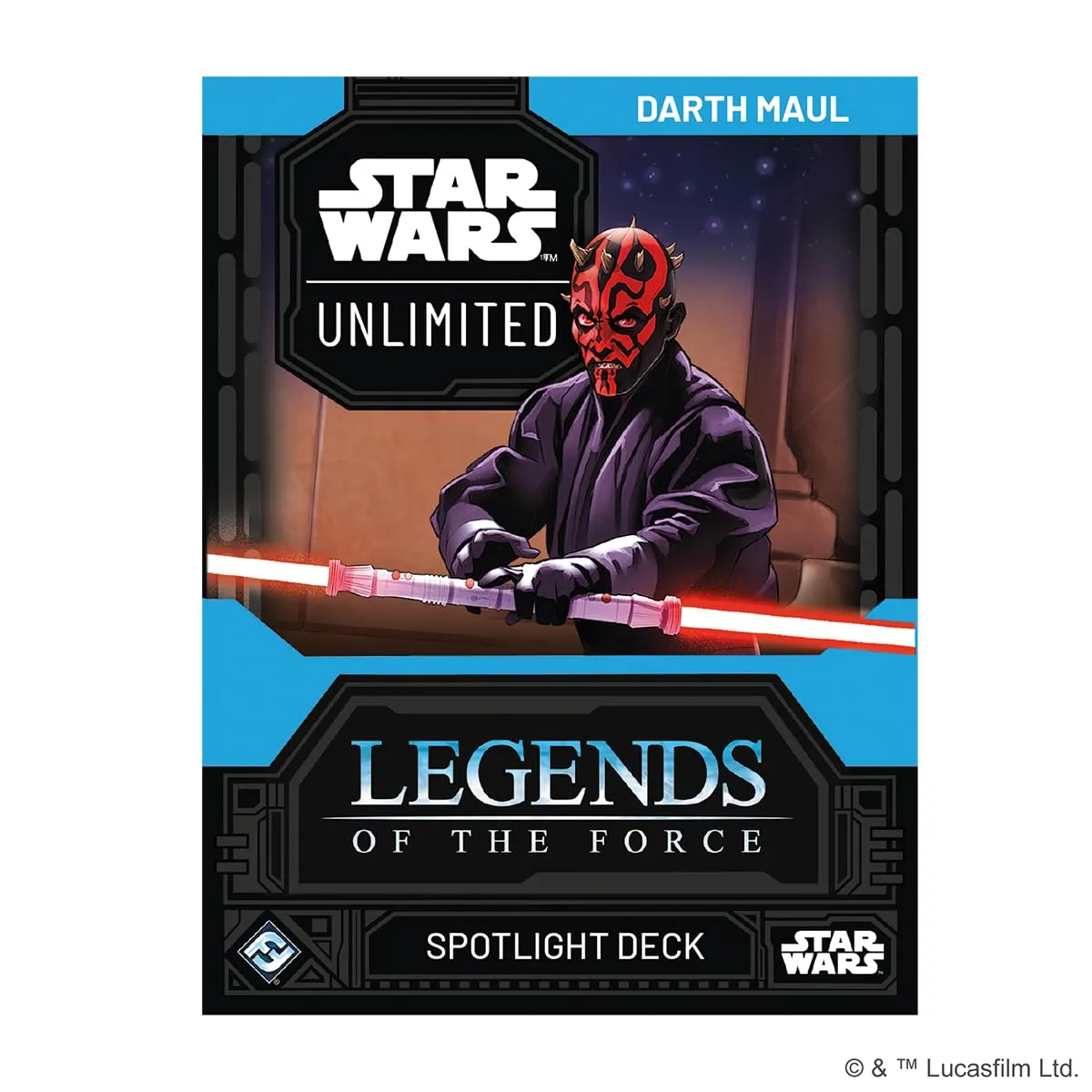 Fantasy Flight Star Wars Unlimited Darth Maul Deck Legends 50+1