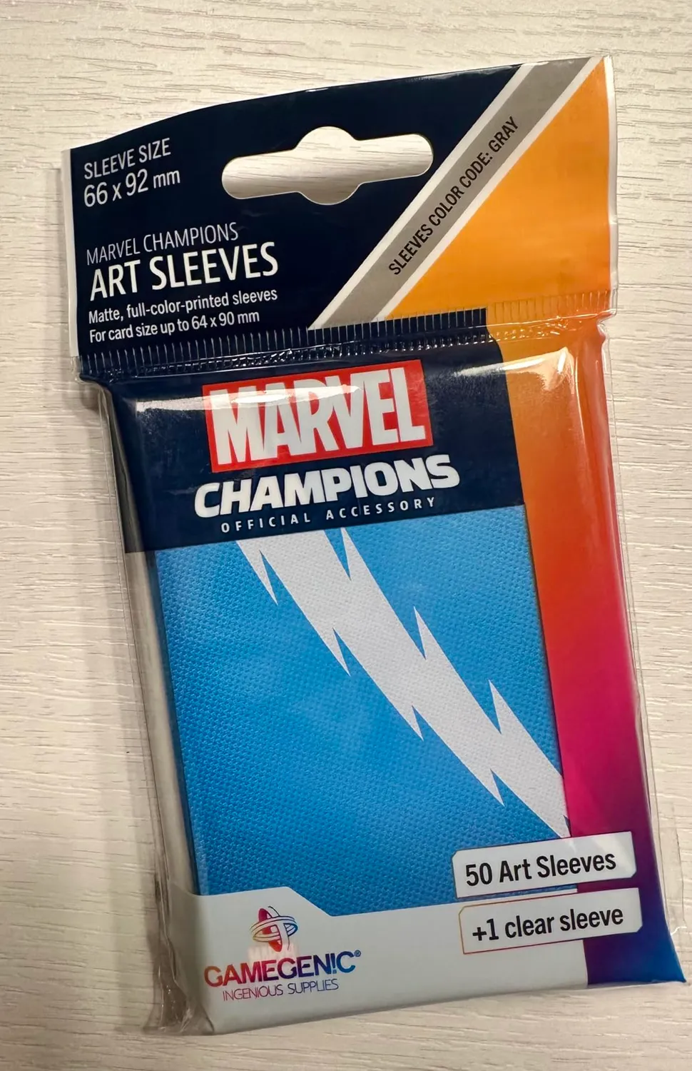 Gamegenic Marvel Champions Quicksilver Sleeves 50er Pack