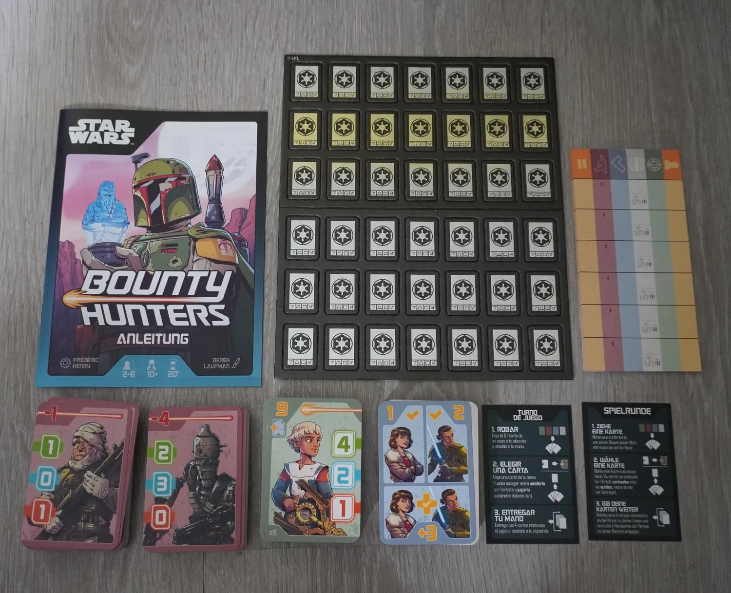 Asmodee Star Wars Bounty Hunters Kartenspiel