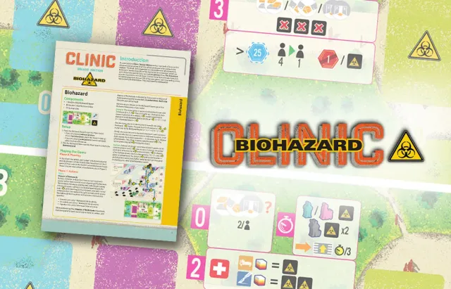 Capstone Games Clinic Biohazard Erweiterung Klinik