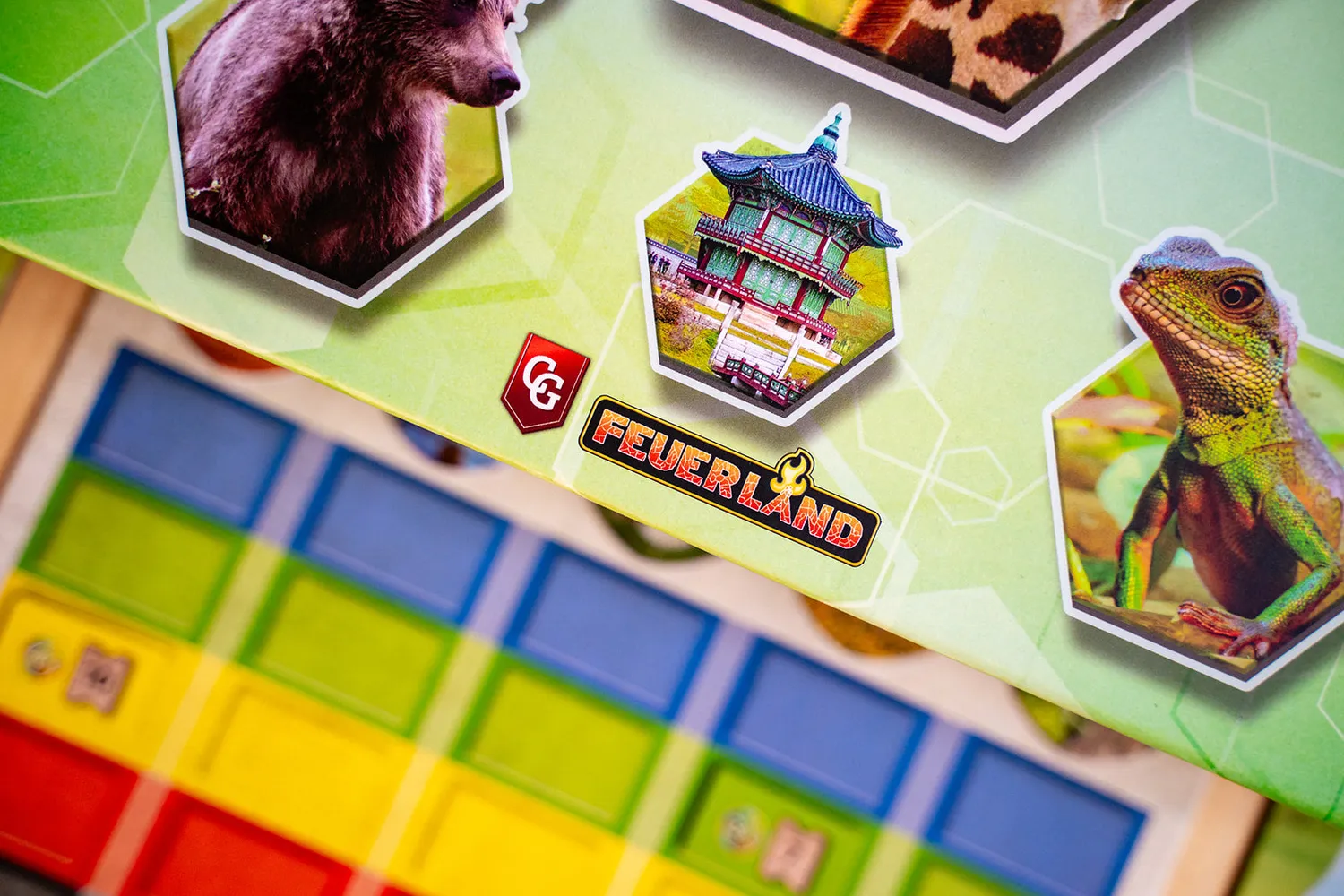 Capstone Games Sanctuary Ark Nova Brettspiel Zoospiel