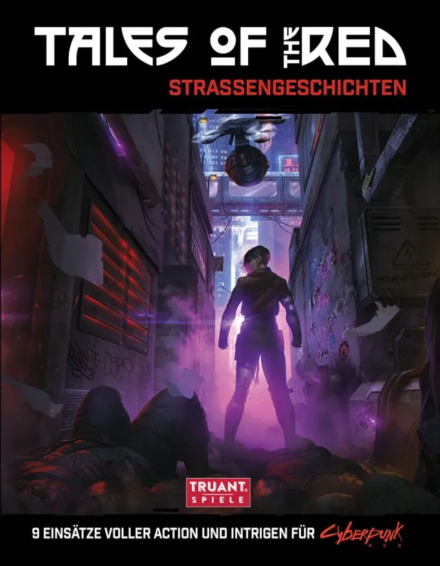 Cyberpunk RED Tales of the RED Straßengeschichten Rollenspielbuch deutsch