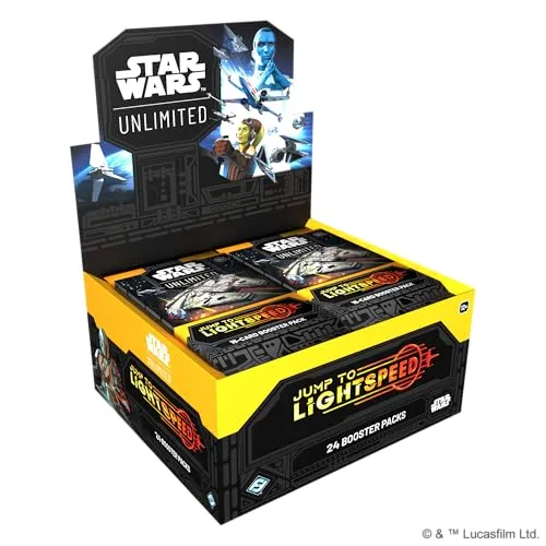 Asmodee Star Wars Unlimited Jump to Lightspeed Booster-Display Set 4