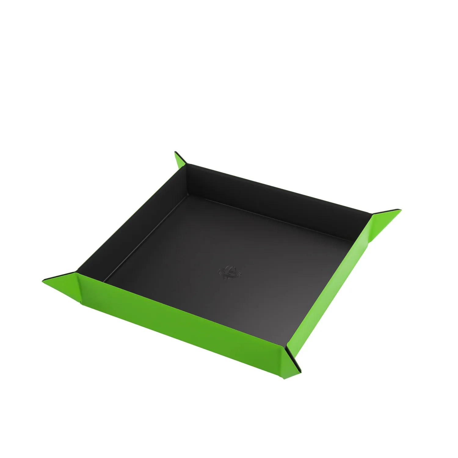 Gamegenic Magnetic Dice Tray Square Würfelschale schwarz-grün