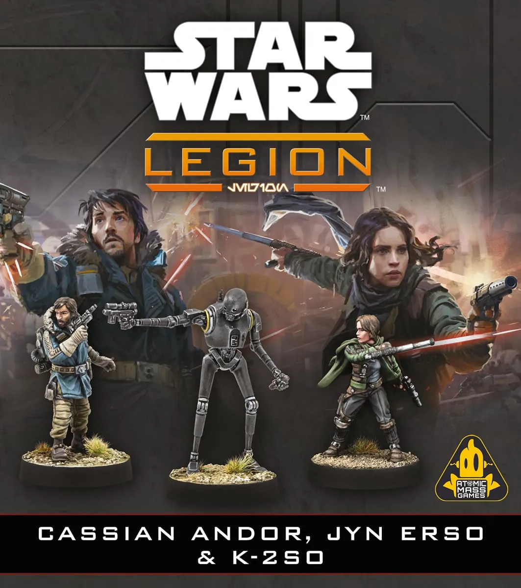 Asmodee Star Wars: Legion Cassian Andor Jyn Erso K-2SO Erweiterung