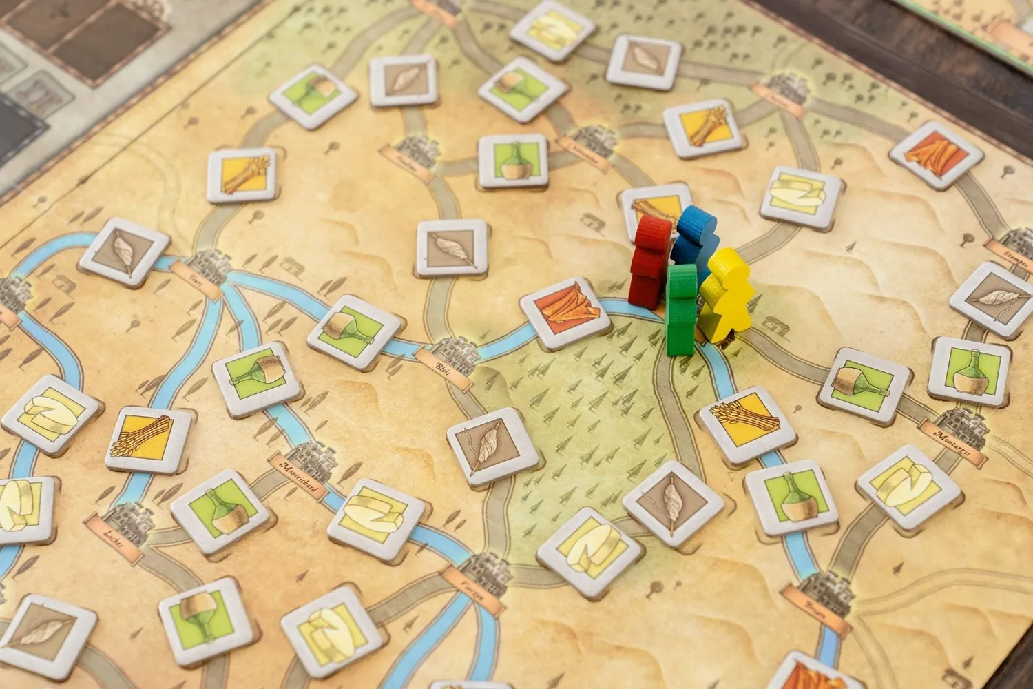 Capstone Games Orléans Brettspiel Grundspiel Bag-Building