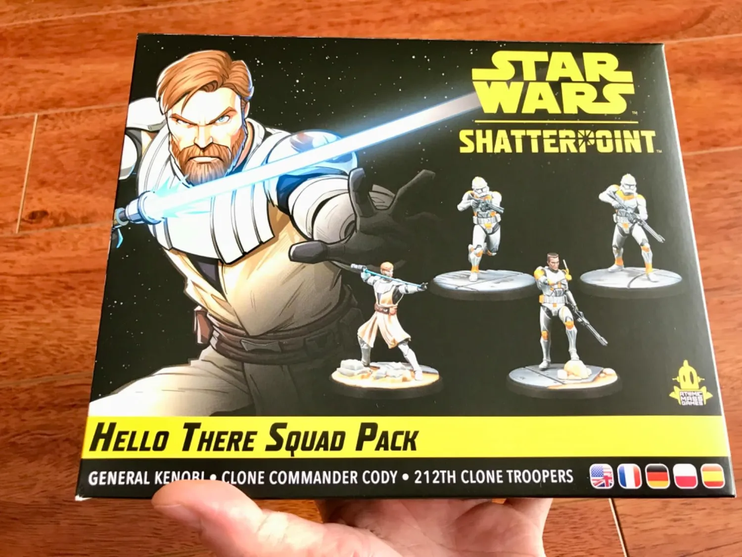 Asmodee Star Wars Shatterpoint Hello There Squad Pack Obi-Wan